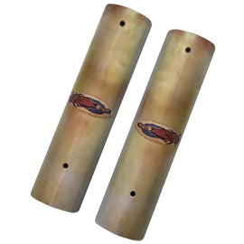 AR-15 / M4 Picatinny Rail Covers – Our Lady of Guadalupe Design, Aluminum 6" Panels (Set of 2)