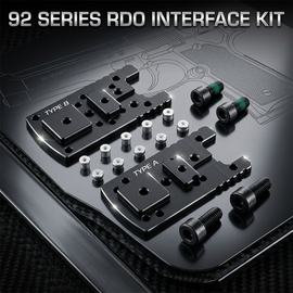 92 Series Red Dot Optic Interface Kit - Dual Base Support for RMR, Delta Point Pro, & More