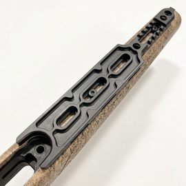 Tikka T3x Arca Picatinny Hybrid Hunter Bipod Rail - Aluminum Anodized Black