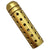 Vortex 1/2x28 Linear Muzzle Brake – 3.5" CNC Aluminum, Gold