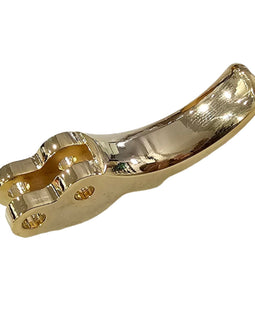 Curved Trigger – CNC Steel, Polished Gold Finish, Fits 92/96 Series