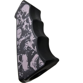 AR-15/M4 Aluminum Pistol Grip – Skull Design, CNC Machined