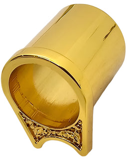 1911 Full-Size Barrel Bushing – Steel, Engraved Polished Gold Plated