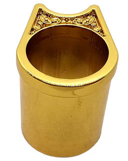 1911 Full-Size Barrel Bushing – Steel, Engraved Polished Gold Plated