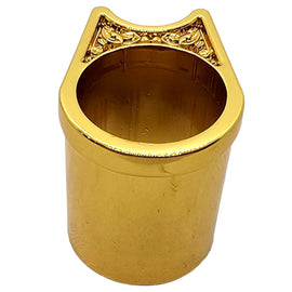 1911 Full-Size Barrel Bushing – Steel, Engraved Polished Gold Plated