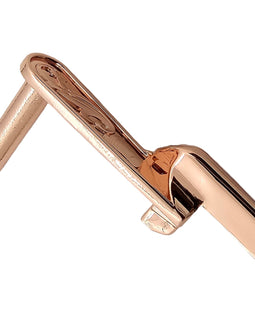 Extended Engraved Rose Gold-Plated 1911 Slide Stop – Precision Crafted for Full-Size & Compact Models
