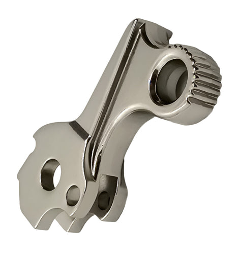1911 Hammer Slim – CNC Steel, Polished Chrome Plated, Fits Full-Size & Compact