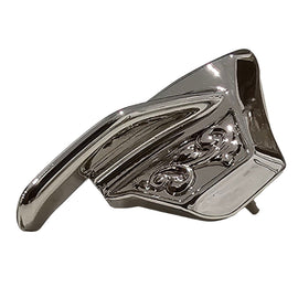 1911 Oversized Thumb Safety – Engraved Steel, Polished Chrome Plated, Fits Full-Size & Compact