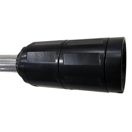 Modular CNC Linear Muzzle Brake – 1/2x28 Thread, Steel, Black, 2.7" Length