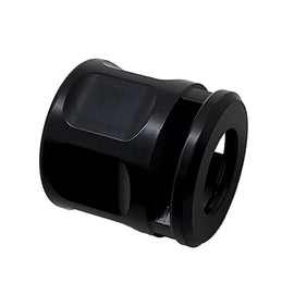 Universal Pistol Muzzle Brake Adapter – 1/2x28 Thread, 9MM, Steel, 18mm Length Gen1