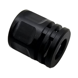 Universal Pistol Muzzle Brake Adapter – 1/2x28 Thread, 9MM, Steel, 22mm Length Gen2