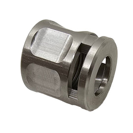 Universal Pistol Muzzle Brake Adapter – 1/2x28 Thread, 9MM, Stainless Steel, 18mm Length Gen1