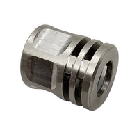 Universal Pistol Muzzle Brake Adapter – 1/2x28 Thread, 9MM, Stainless Steel, 22mm Length Gen2