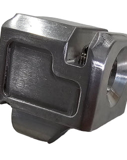 Compensator for Glock 17 / 19 / 34 – 9MM Gen 1–5 – CNC Steel, Stainless Finish