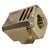 Compensator for Glock 43X / 48 – G43, G48 Models, 9MM – CNC Steel, Polished Gold