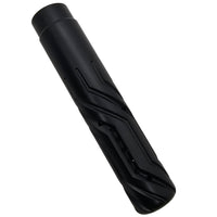 Vortex 1/2 28  Muzzle Brake 5" Long 28-Port — High-durability epoxy coating (matte black)