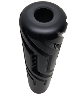 Vortex 5/8-24 Helix FP 28-Port Muzzle Brake — .300 / .308 / 7.62 — High-durability epoxy coating (matte black)