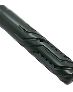 Vortex 5/8-24 Helix FP 28-Port Muzzle Brake — .300 / .308 / 7.62 — High-durability epoxy coating (Green)