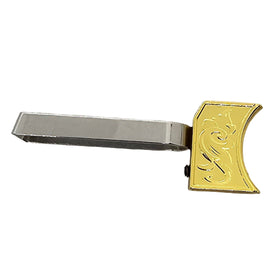 1911 Gold Cup Trigger – Stainless Steel Frame with Scroll Engraved Gold Plated Shoe