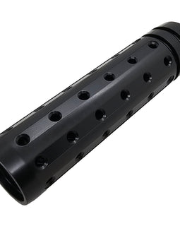 Vortex 1/2x28 Linear Muzzle Brake – 4" CNC Aluminum, Matte Black Anodized