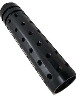 Vortex 1/2x28 Linear Muzzle Brake – 4" CNC Aluminum, Matte Black Anodized