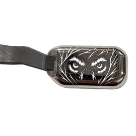 Steel Clamp-On Bolt Knob Extension Handle – Fits Remington 700 – Engraved Wolf Design Chrome