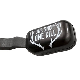 Steel Clamp-On Bolt Knob Extension – Remington 700 – Polished Black – “One Shot, One Kill” Design