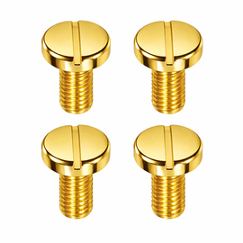 Grip Screws for Colt Mustang Pistol Grips – Gold Plated – Hardened Steel – 4 Pack