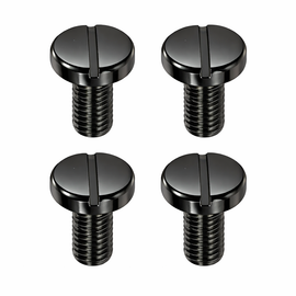 Grip Screws for Colt Mustang Pistol Grips – Black Finish – Hardened Steel – 4 Pack