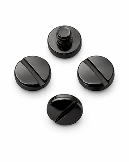 Grip Screws for SIG SAUER P226 / P228 / P229 – Black Finish – Slotted Head – Hardened Steel – 4 Pack