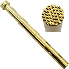 Gold-Plated Guide Rod for Beretta 92, 92FS, 96, 96FS, M9, INOX – Compatible with Taurus PT92 | Premium Polished Steel with Checkered Design