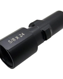3-Lug Suppressor Adapter 5/8x24 – Precision Steel, 9mm & Under LH