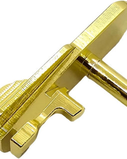 Beretta Slide Catch / Slide Stop & Spring — Gold-Plated — Fits 92, 92FS, 92F, M9, 96