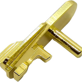Beretta Slide Catch / Slide Stop & Spring — Gold-Plated — Fits 92, 92FS, 92F, M9, 96