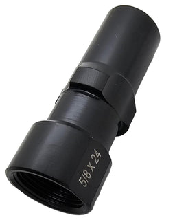 3-Lug Suppressor Adapter, 5/8x24 Thread, Precision Steel (9mm & Under, SH Model)