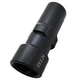 3-Lug Suppressor Adapter, 5/8x24 Thread, Precision Steel (9mm & Under, SH Model)