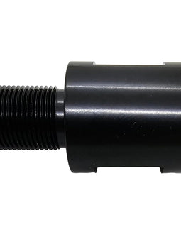 1/2-28 Male to 9/16-24 Female Thread Adapter – CNC Machined Steel – Black Finish
