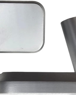 Beretta 92/96 Magwell + Magazine Extension Plate Kit — Nickel — Fits 92, 92FS, M9, 92A1, INOX — 9mm