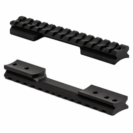 Remington 700 1-Piece Picatinny Scope Mount Base – Black Matte Aluminum Rail