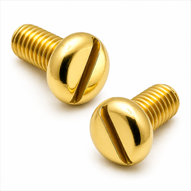 2-Pack Polished Gold Grip Screws for HK MP5 / SP89 / HK91 / HK93 / HK94