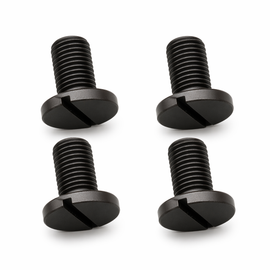 4-Pack Black Grip Screws for Radom P-35 (VIS 35) – Hardened Steel