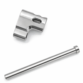 Custom Beretta 92 Series Muzzle Brake Solid Stainless Steel (1/2x28) – Threaded Barrel Compensator