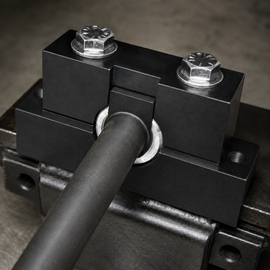 Gunsmith Barrel Vise with 5 Aluminum Bushings – High-Tensile Steel