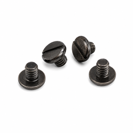 Bryco Arms Jennings 9 Grip Screws – Hardened Steel Black Finish (Set of 4)