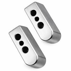 Kimber Pro Tac-Mag 1911 Full Size .45 ACP 8-Round Steel Base Pads – Stainless Finish (2-Pack)