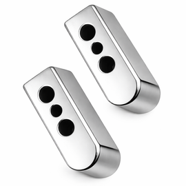 Kimber Pro Tac-Mag 1911 Full Size .45 ACP 8-Round Steel Base Pads – Chrome Finish (2-Pack)