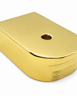 2-Pack Gold Metal Magazine Base Plates for Glock 30 – Fits 10 Round .45 ACP Magazines – Models 30, 30S, 30SF (Copy)