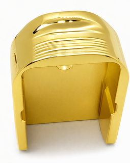 2-Pack Gold Metal Magazine Base Plates for Glock 30 – Fits 10 Round .45 ACP Magazines – Models 30, 30S, 30SF (Copy)