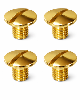 Beretta 92 / 92FS / M9 Grip Screws (4pcs) – Gold Finish