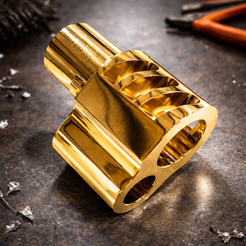 1911 Compensator – Steel, Polished Gold Finish, .45 ACP